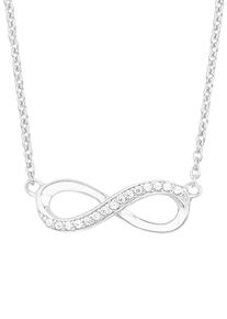 s.Oliver Damen Silberkette "Infinity/Unendlichkeit, 2012527", Silber 925 (Sterlingsilber), L: 45cm B: 1,6mm, silber, Silber 925 (Sterlingsilber),