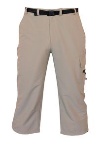 DEPROC Active Herren 3/4-Hose "KENTVILLE FULLSTRETCH Piratenhose MEN", beige, Gr. 46, 95% Nylon; 5% Elastan mit Membrane, Hosen, auch in Großen