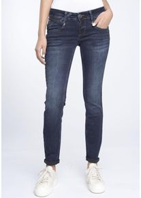 Gang Damen Skinny-fit-Jeans "94NENA", blau, modisch, Gr. 31, unifarben, Denim/Jeans, Obermaterial: 39% Baumwolle, 33% Viskose, 26% Lyocell, 2%
