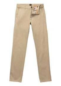 BOSS Orange Herren Chinohose "Chino_tapered", braun, casual, Gr. 31, unifarben, Web, Obermaterial: 97% Baumwolle, 3% Elasthan, Hosen, mit BOSS Logo