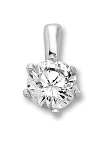 ONE ELEMENT Damen Ketten-Anhänger "Zirkonia Anhänger aus 925 Silber", mit Zirkonia, Silber 925 (Sterlingsilber), silber, Silber 925 (Sterlingsilber),