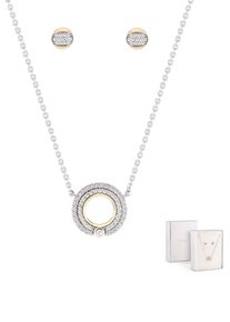 UNIKE JEWELLERY Damen Schmuckset "CLASSY SHINNY, UK.PK.1202.0002", silber, Silber 925 (Sterlingsilber), Schmuck-Sets, mit Zirkonia (synth.)