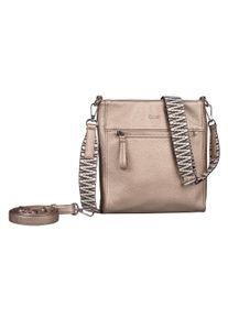 Gabor Damen Umhängetasche "Silena", rosa, Polyurethan, clean, gepflegt, geprägtes Muster, unifarben, Taschen, hochwertig gewebte Gurtband und ein