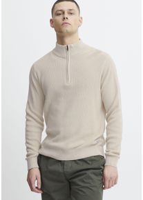 Blend Herren Stehkragenpullover "BL Pullover BHCodford half-zipp", beige, modisch, Gr. XXXL, unifarben, Strick, Obermaterial: 100% Baumwolle, Pullover