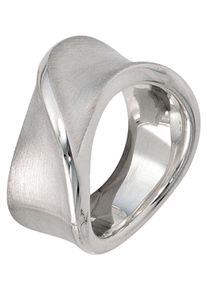 Jobo Damen Silberring, 58, Silber 925 (Sterlingsilber), silber, Silber 925 (Sterlingsilber), Fingerringe, breit 925 Silber