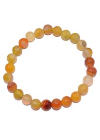 Firetti Damen Armband "Schmuck Geschenk Energie", 18, Stein-Silikon, bunt, Stein, Silikon, Armbänder, Made in Germany - mit Onyx, Karneol oder