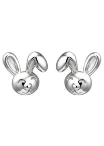 Jobo Paar Ohrstecker "Hase", Silber 925 (Sterlingsilber), silber, Silber 925 (Sterlingsilber), Ohrringe, 925 Silber