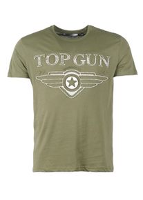 Top Gun Herren T-Shirt "Bling TG20193018", grün, Gr. XXL, Obermaterial: 100% Baumwolle, Shirts