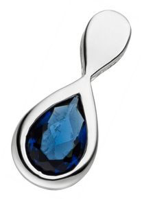 Jobo Damen Ketten-Anhänger "Anhänger Tropfen", Silber 925 (Sterlingsilber), silber, Silber 925 (Sterlingsilber), Schmuckanhänger, 925 Silber mit