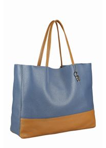 Damen Schultertasche "Barb", Collezione Alessandro, blau, Leder, Taschen, Echt Leder, Made in Italy