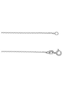 Smart Jewel Damen Kette ohne Anhänger "Ankerkette diamantiert, Silber 925", 45cm, Silber 925 (Sterlingsilber), silber, Silber 925 (Sterlingsilber),