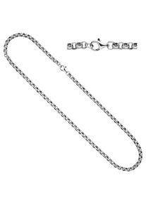 Jobo Damen Silberkette, Silber 925 (Sterlingsilber), L: 45cm, silber, Silber 925 (Sterlingsilber), Halsketten, Erbskette 925 Silber 45 cm