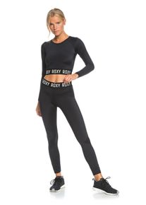 Roxy Damen Leggings "Give It To Me", grau, Gr. XS, 78% recyceltes Polyamid, 22% Elastan, Hosen