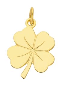 Adelia´s ADELIA ́S Damen Ketten-Anhänger "333 Gold Anhänger Kleeblatt", Gold, gold, Gold, Schmuckanhänger, Goldschmuck für Damen