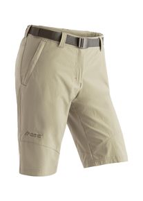 Maier Sports Damen Funktionsshorts "Lawa", braun, Gr. 46, 90% Polyamid, 10% Elasthan, Hosen, Damen Shorts, kurze Wanderhose, Outdoorhose mit 2