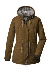 G.I.G.A. by Killtec Damen Parka "GW 8 WMN PRK", braun, sportlich, Gr. 46, G.I.G.A. DX BY KILLTEC, Obermaterial: 88% Polyester 12% Baumwolle, Innenfutter: 100%