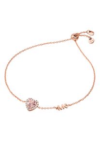 Michael Kors Damen Silberarmband "Herz, PREMIUM, MKC1518A2791", Silber 925 (Sterlingsilber), bunt, Silber 925 (Sterlingsilber), Armbänder, mit
