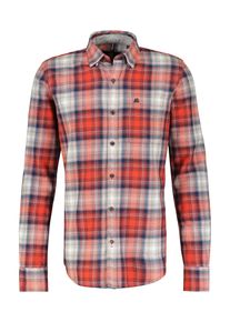 Lerros Herren Langarmhemd "Lerros Poplinhemd in Twillqualität", rot, Gr. XXXL, 100% Baumwolle, Hemden
