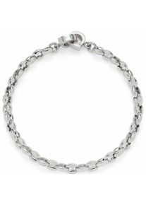 Leonardo Damen Armband "Romea Clip&Mix, 023274, 023292", Edelstahl, silber, Edelstahl, Armbänder