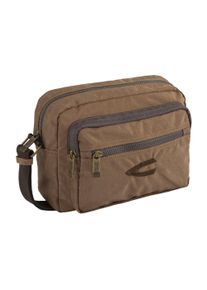 Camel Active Damen Umhängetasche "Journey", beige, Polyester, aufgeraut, clean, unifarben, bestickt, Taschen, aus leichtem robusten Nylon, funktional