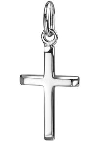 Firetti Damen Ketten-Anhänger "Schmuck Geschenk Gold 375 750 Halsschmuck Anhänger Kreuz", Weißgold 375, 0,5 g, weiß, Weißgold 375, Schmuckanhänger,