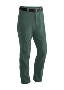 Maier Sports Herren Funktionshose "Nil", grün, Gr. 23, 90% Polyamid, 10% Elasthan, Hosen, Herren Wanderhose, atmungsaktive Outdoor-Hose mit Roll up