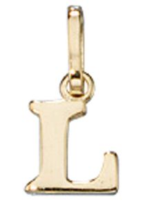 Jobo Damen Buchstaben-Anhänger "Anhänger Buchstabe", L, Gelbgold 333, gold, Gelbgold 333, Schmuckanhänger, 333 Gold