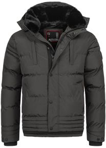 Herren Winterjacke "ASFabiano", grau, Gr. XXL, Alessandro Salvarini, Obermaterial: 100% Polyester; Innenmaterial: 100% Polyester, Jacken, mit warmem