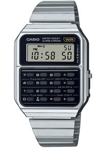 CASIO VINTAGE Damen Chronograph, silber, Armbanduhren, Quarzuhr, Armbanduhr, Damen, Herren, retro, Taschenrechner, digital