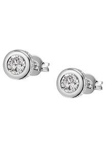 Firetti Damen Paar Ohrstecker "Schmuck Geschenk Silber 925 Ohrschmuck Solitär", Silber 925 (Sterlingsilber), silber, Silber 925 (Sterlingsilber),