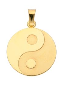 Adelia´s ADELIA ́S Damen Ketten-Anhänger "333 Gold Anhänger Ying Yang", Gelbgold 333, gold, Gelbgold 333, Schmuckanhänger, 333 Gold Goldschmuck für Damen