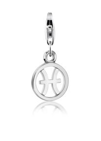 NENALINA Damen Charm-Einhänger "Löwe Sternzeichen Anhänger Horoskop 925 Silber", Variante 2, silber, Silber 925 (Sterlingsilber), Charms