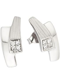 Bruno Banani Damen Paar Ohrstecker "Schmuck Geschenk Silber 925 Ohrringe, B0252E/90/03/", Silber 925 (Sterlingsilber), silber, Silber 925