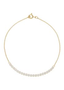 Vivance Damen Tennisarmband "Bridge-Tennisarmband", Silber 925 (Sterlingsilber), silber, Silber 925 (Sterlingsilber), Armbänder