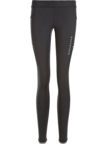 Endurance Kinder Trainingstights "Energy", schwarz, sportlich, Gr. 152, unifarben, 100% Polyester, Hosen, mit reflektierenden Elementen