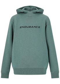 Endurance Herren Sweatshirt "Glakrum", grün, sportlich, Gr. 140, bedruckt, 100% Polyester, Sweatshirts, mit sportlichem Markenprint