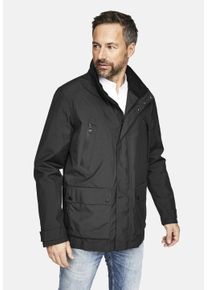 NEW CANADIAN Herren Outdoorjacke, schwarz, sportlich, Gr. 54, unifarben, 100% Polyester, Jacken, mit wasserabweisender Funktion