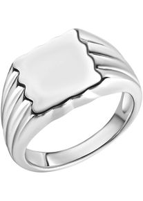 Firetti Damen Siegelring "Schmuck Geschenk Silber 925 Fingerring Silberring", 20, Silber 925 (Sterlingsilber), 3mm, silber, Silber 925