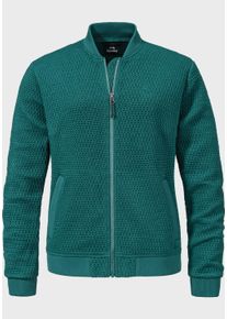 Schöffel SCHÖFFEL Damen Fleecejacke "Fleece Jacket Genua L", grün, modisch, Gr. 38, Oberstoff : 89% Polyester 10% Lyocell 1% Elasthan, Jacken