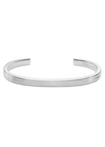 Fossil Damen Armspange "HARLOW LINEAR, JF04558040, JF04557710", Edelstahl, silber, Edelstahl, Armbänder
