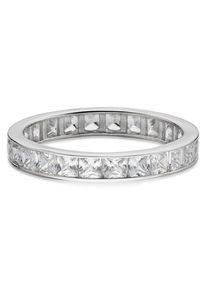 Bruno Banani Damen Fingerring "Schmuck Geschenk Silber 925 Damenring Memoire", 53, Silber 925 (Sterlingsilber), 3,3mm, silber, Silber 925