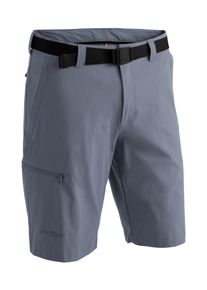 Maier Sports Herren Funktionsshorts "Huang", grau, Gr. 50, 90%Polyamid, 10% Elasthan, Hosen, Herren Shorts, kurze Outdoor-Hose, Bermudas mit 4