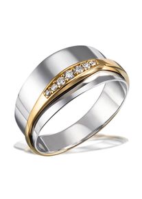 Goldmaid Damen Goldring, 17, Gold-Silber 925 (Sterlingsilber), gold, Gold, Silber 925 (Sterlingsilber), Fingerringe