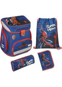 Scooli Kinder Schulranzen "EasyFit, Spider Man", bunt, Polyester, Rucksäcke