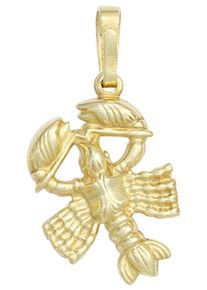 Jobo Damen Sternzeichen-Anhänger "Sternzeichen Krebs", Gelbgold 333, gold, Gelbgold 333, Schmuckanhänger, 333 Gold