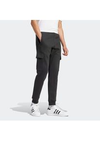 Herren Sporthose "ESSENTIALS C P", schwarz, sportlich, Gr. XXL, adidas originals, clean, Obermaterial: 70% Baumwolle, 30% Polyester, Hosen