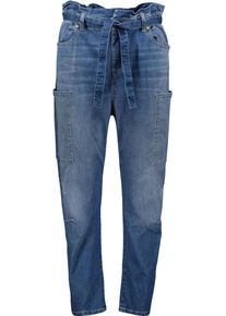 Please Jeans Damen Weite Jeans, blau, casual, Gr. XS, Denim/Jeans, Obermaterial: 98% Baumwolle, 2% Elasthan, Jeans