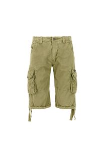 Herren Shorts "Alpha Industries Men - Shorts Jet Short", grün, Gr. 28, Alpha Industries, Obermaterial: 100% Baumwolle, Hosen