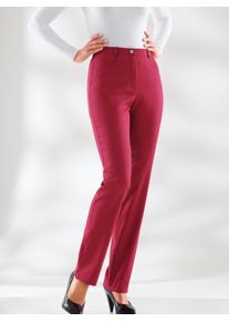 Classic Basics Damen Bequeme Jeans, rot, Gr. 26, unifarben, 97% Baumwolle, 3% Elasthan, Jeans