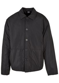 Urban Classics Herren Winterjacke "Urban Classics Herren Utility Jacket", schwarz, klassisch, Gr. S, unifarben, 100% Polyester, Jacken